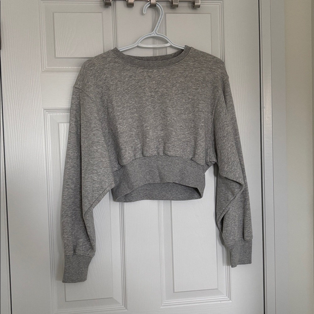 TNA AiryAF Crew Neck Cropped Sweater